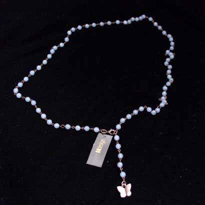 0272 necklaces & pendants 34 Angelite (blue) in