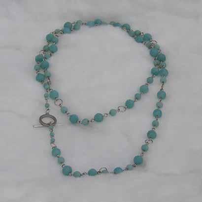 0394 necklaces & pendants Amazonite 36, in NF