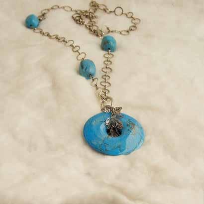 0596 necklaces & pendants Turquoise pendent