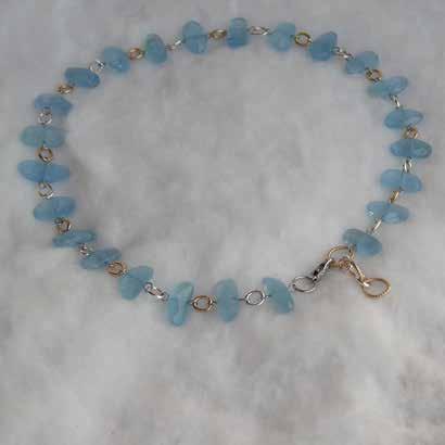 ~ SOLD ~ 0532 necklaces & pendants Aquamarine (irriegular