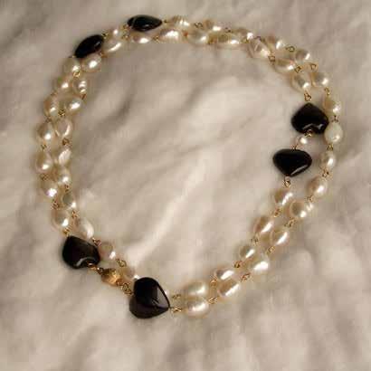 0419 necklaces & pendants Obsidian (heart shape) &