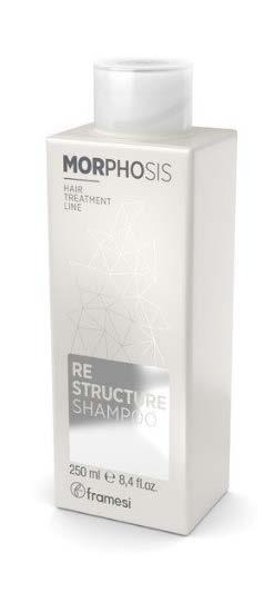Hair Treatment - Morphosis RE-STRUCTURE SHAMPOO i deal for all hair types, thanks to its innovative, marine collagen formula it performs an effective revitalising action, extending the beneficial
