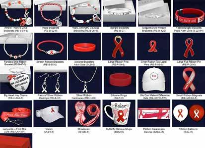 Red Ribbon Fundraising Kits Red Ribbon Mixed Item Kit.