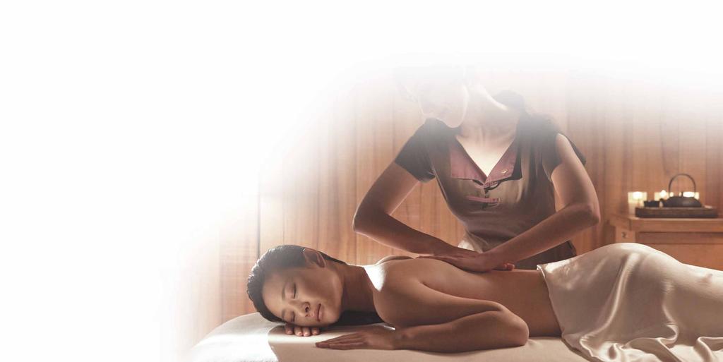 body massage All of our massage treatments are customised for each guest.