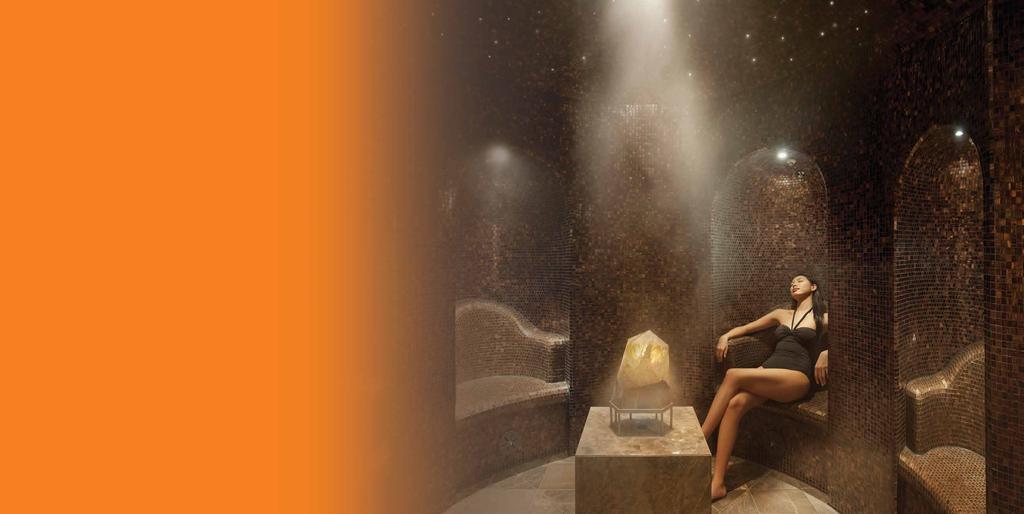 water therapy Hammam 1 hour 30 minutes Gentlemen Only This Hammam experience includes a steam to relax and detoxify the body followed by an application of aroma body soap, a full body scrub using the