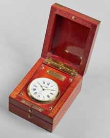 Lot 702 Lot 703 704. A mahogany cased deck chronometer By Ulysse Nardin, Le Locle & Genève, No.