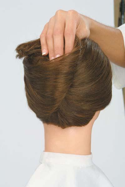 STYLING LONG HAIR Updo a style that is arranged up and off the shoulders Chignon and a