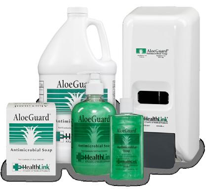 Hand Hygiene AloeGuard Antimicrobial Soap GBG AloeGel Instant Hand Sanitizer