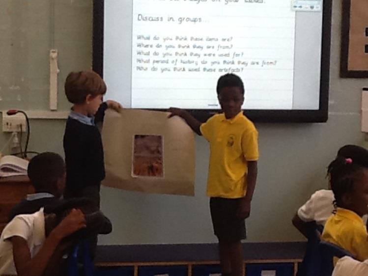 We also had a class debate about whether we would have preferred to live in the Stone Age