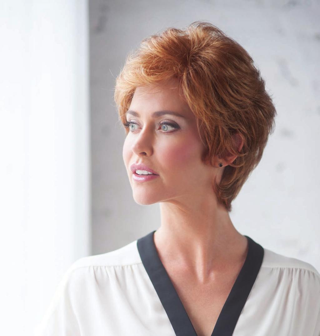 cap construction HIGH SOCIETY collection MONOFILAMENT WIGS Sophistication meets versatility.