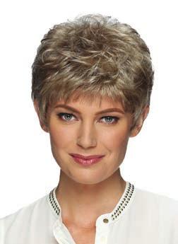 JAMIE PURE STRETCH CAP Soft Pixie Cut with Tapered Nape & Sides BANG 2" SIDE 2.5" CROWN 2.5" NAPE 1.