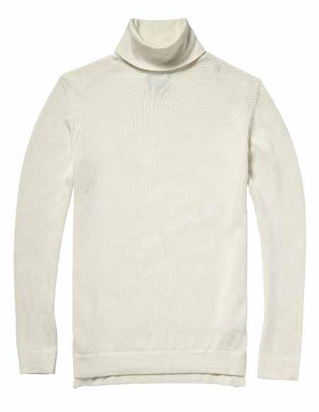 KNIT TURTLE NECK This cotton cashmere blended turtleneck is true luxury meets functionality, done the North Sails way of course.