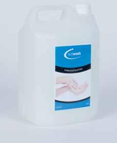 Unperfumed, suitable where food is handled Removes general soil, light oils and greases Contains