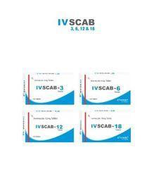 IVERMECTINE TABLETS IV SCAB-3 - Ivermectine 3mg Tablet Cure Scabies Infection IV SCAB 6 - Ivermectine 6mg Tablet IV