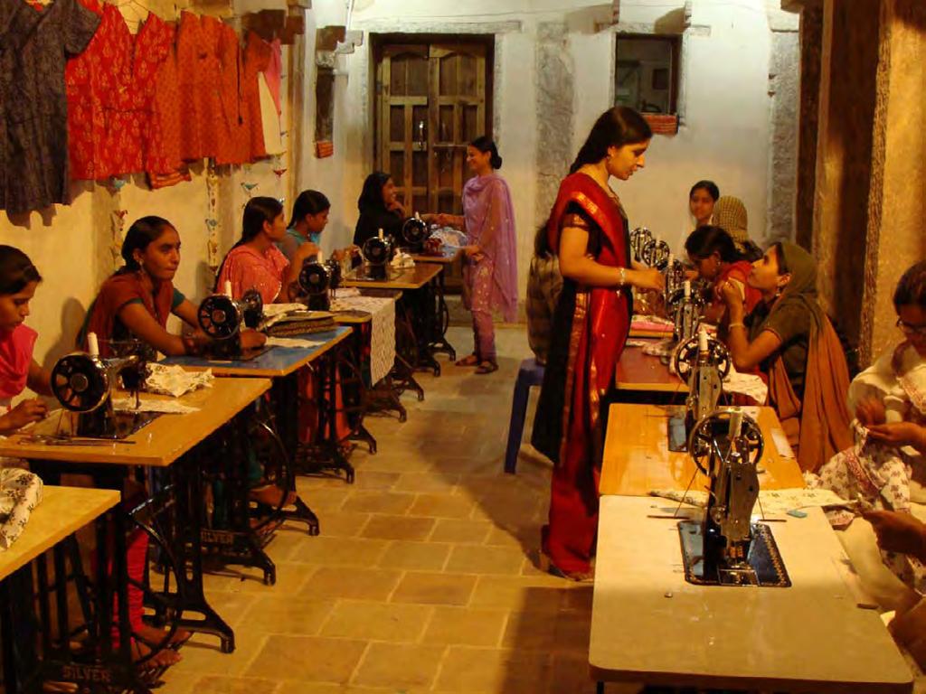 Apparel design More than 250 Women from weaver households have been trained in apparel