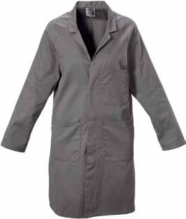 Y06050 FOUNDATIONS POLY COTTON DUSTCOAT 220gsm, 65% polyester 35% cotton fabric Raglan sleeves Metal press-stud closure Two