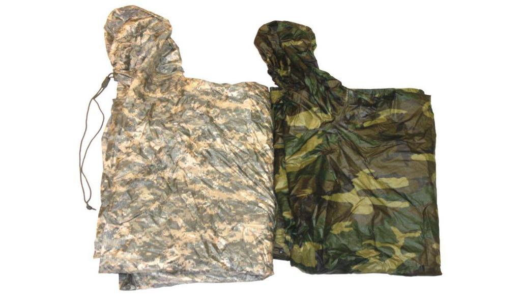 PONCHO WET WEATHER ACU OR