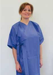 8 > PROTECTIVE APPAREL Sterile - Single Use Only COOLMAX SURGICAL GOWN AAMI LEVEL 4 This gown is wrapped with 1 x HUCK Towel 40cm x 68cm and SMS Field 91cm x 91cm.