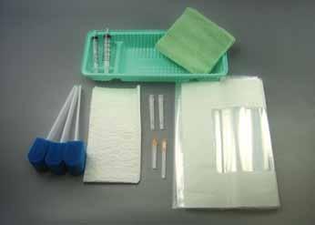 30 > ANAESTHETICS Sterile - Single Use Only DEF1794A EPIDURAL PACK 15 1 x Epidural Clear Plastic Drape 76cm x 106cm with Full 2.