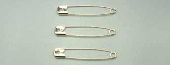 #34 10's 25 DEF624 #64 100 DEF626 #64 5 s D/P 100 SAFETY PINS
