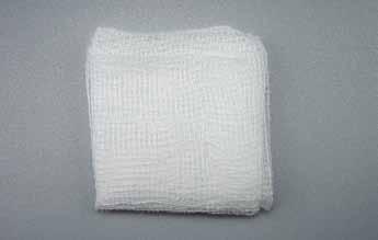 firm, quality gauze sponges used in delicate surgical procedures.
