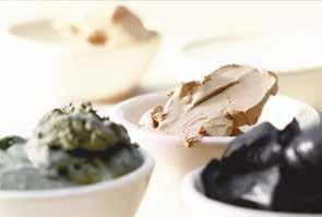 Dead Sea black mud and Renewed Radiance Energizing Face Mask are used where needed to give immediate visible results.