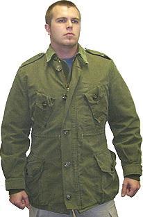 This Jacket is made with a thicker rougher material and is great for milder winter weather, spring and fall.