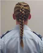 Figure 13 Single Braid Figure 14 Double Braids MAKE-UP Female cadets are authorized to wear a minimal amount of make-up. When wearing the uniform, make-up shall be applied conservatively.
