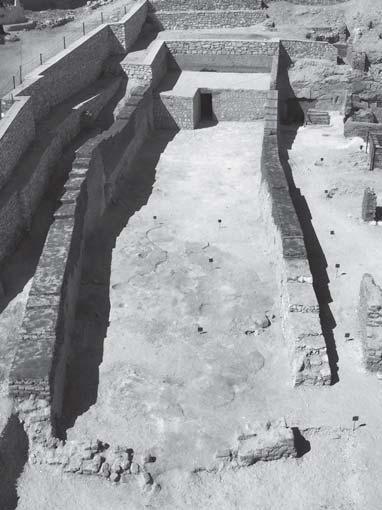 EXCAVATIONS AT THE COURTYARD OF THE TOMB OF