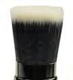 Brushes and sets for the handbag 3204717 Retractable powder brush, extra fine, black synthetic