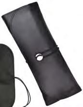 Bags 22333 Wrap-bag, with rubber string closure, inside material black Nylon canvas,