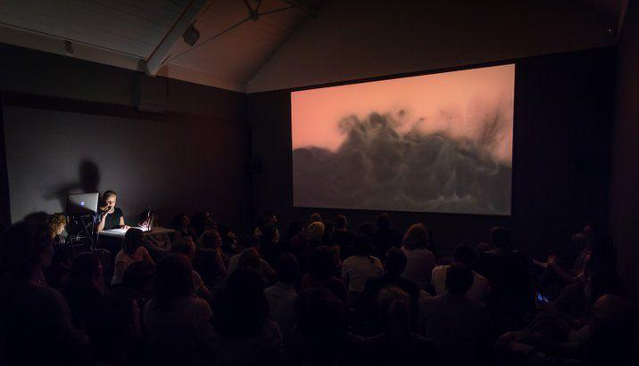 Egremont Red, 2017 Egremont Red introduces Florence Mine and Florence Arts Centre in West Cumbria via an iron ore mine in Kiruna, Sweden as well as Robert Smithson s 'underground cinema'.