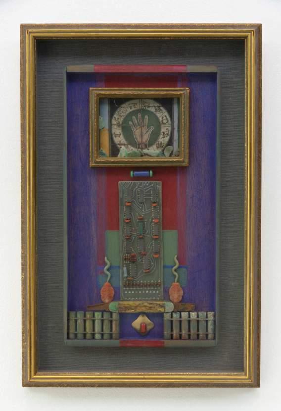 The Tantric Hand, 1993 Mixed media assemblage