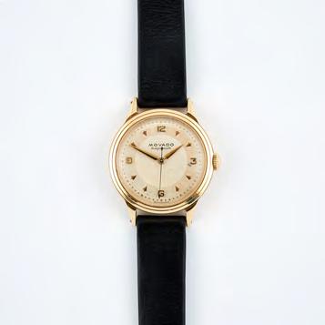 101 MOVADO TEMPOMATIC WRISTWATCH circa 1953; 33mm; reference #46191; case #A239454; 17 jewel cal.