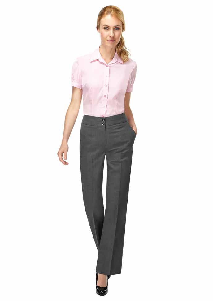 247 MODE MONIQUE - CLASSIC FIT PARALLEL LEG TROUSER - SIDE POCKETS, LINED TO