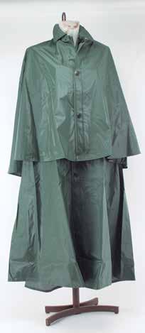 size 823403 IMPERMEABLE PONCHO VERDE WATERPROOF GREEN PONCHO