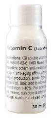 Vitamins VITAMIN C (TETRAHEXYLDECYL ASCORBATE) VIT-VITC-05 Description: Highly stable, oil-soluble vitamin C ester.