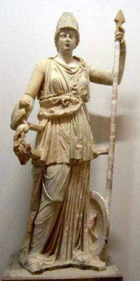 Athena Jamahiriya Museum, Tripoli (Libya) Athena made use of Medusa s head by fixing it to her