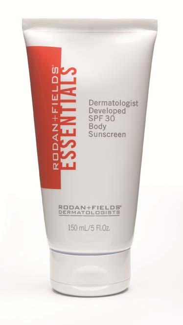 SPF 30 BODY SUNSCREEN Water-resistant for all-over body use Broad spectrum for effective UVA/UVB protection