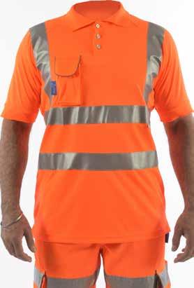 Rail Hazard Workwear High Visibility Joggers NRGN800/NR10/5 Comfort fit Elasticated waistband including draw