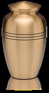 Metal Finish Adult Urns SKU-1535-A Athena Adult Urn 3.