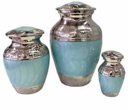 Medium & Small Urns Designed to hold the ash of a child or infant or a portion of ash of an