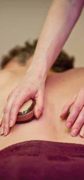 Massage & Holistic Treatments Hot Stone Massage Back, Neck & Shoulders - 30 mins - 50 Full Body - 1 hr - 65 Using targeted pressure points and spiralling movements the therapist skilfully uses the