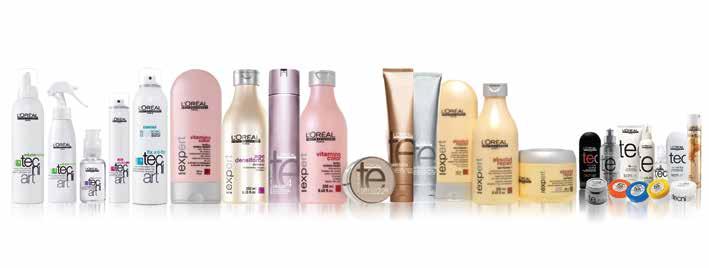 L'Oréal Professionnel products combine L'Oréal laboratories' expertise and technological advances with an in-depth understanding of the art and technique of hairdressing.