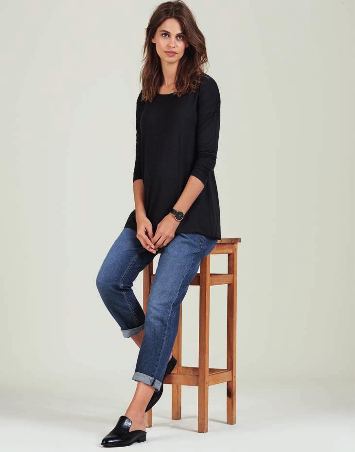 Relaxed Skirt Devon Top The Relaxed Jeans