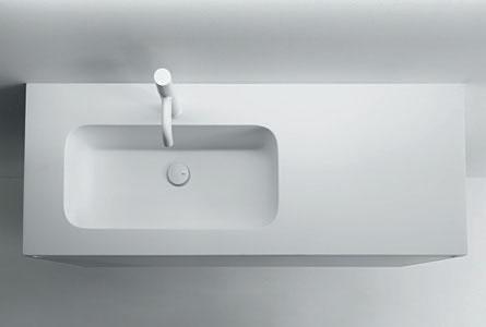 CERAMILUX TOP WITH INTEGRATED WASHBASIN 351 58 min. 35m in.