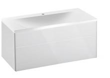 34061, front pull-out with closure cushioning - 1 storage box in solid beech wood 550 x 120 x 80 mm, - 1 plastic mat white Dimensions (WxHxD): 796 x 450 x 487 mm Storage divider set (to be ordered