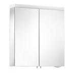 (WxHxD): 650 x 700 x 150 mm 24004 Mirror cabinet 3 hinged double sided crystal mirror doors, exterior carcass sides