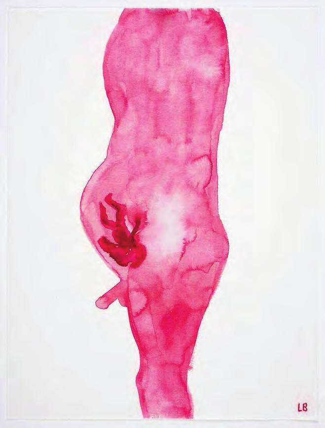 LOUISE BOURGEOIS The Maternal Man, 2008 For Parkett 82 Archival dyes printed on cloth, 10