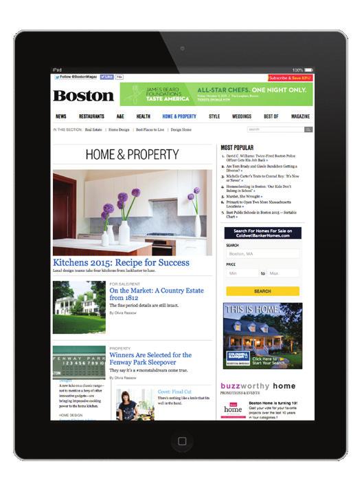 bostonmagazine.com DIGITAL CAPABILITIES Bostonmagazine.